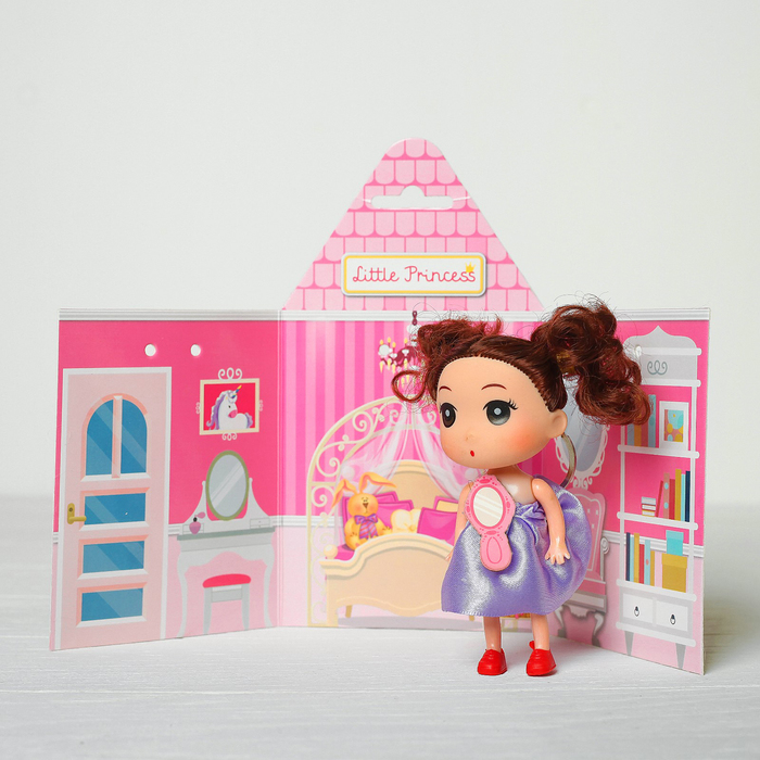 Кукла-подвеска "Ксюшенька", 9 см, МИКС