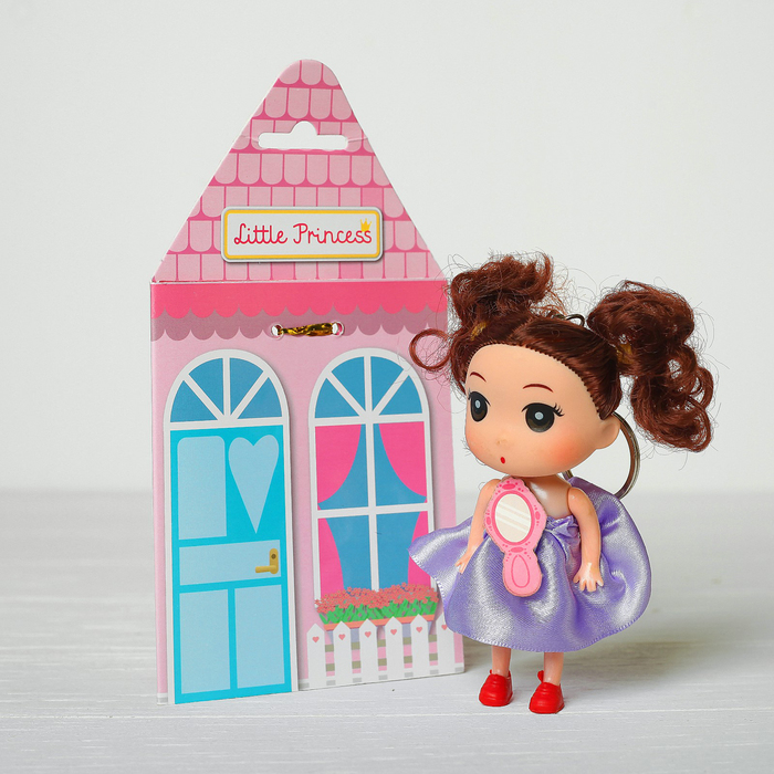 Кукла-подвеска "Ксюшенька", 9 см, МИКС