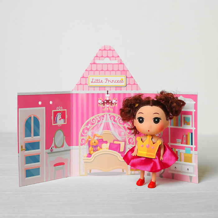 Кукла-подвеска "Алиса", 9 см, МИКС