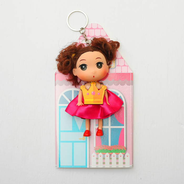 Кукла-подвеска "Алиса", 9 см, МИКС