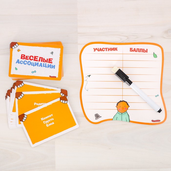 Настольная игра семейная "Веселые Ассоциации"
