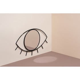 

Зеркало настенное cyclops среднее чёрное