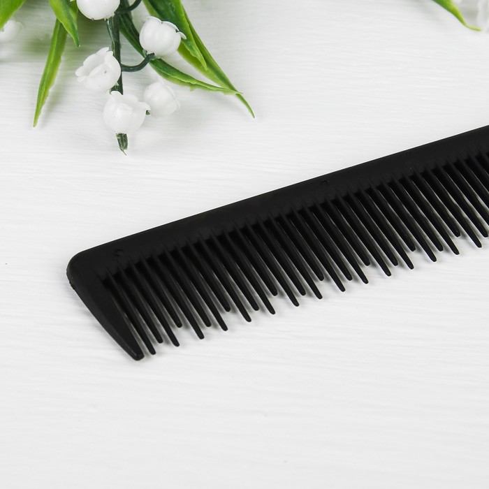 Набор расчесок №11 2пр (с хвостиком кисть д/покрас) 24*5,3(±1)см чёрный пакет QF