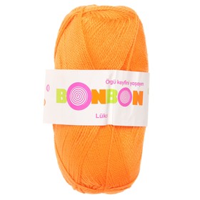 

Пряжа "Bonbon luks" 100% акрил 220м/100г (98406 оранжевый)