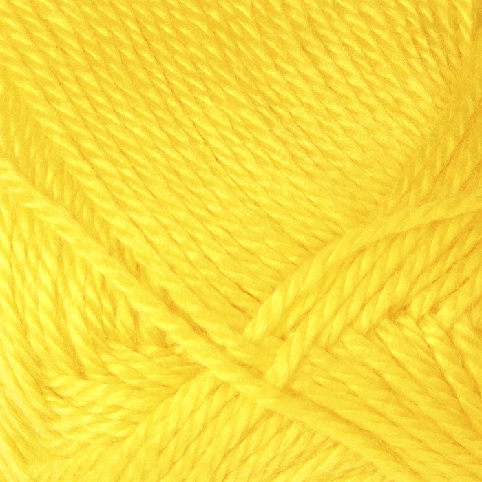 Пряжа "Bonbon luks" 100% акрил 240м/100г (98407 жёлтый)