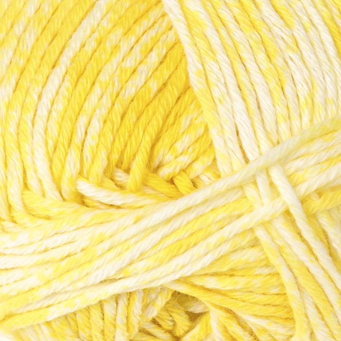Пряжа "Denim" 100% хлопок 140м/50гр (115-19 желтый меланж)