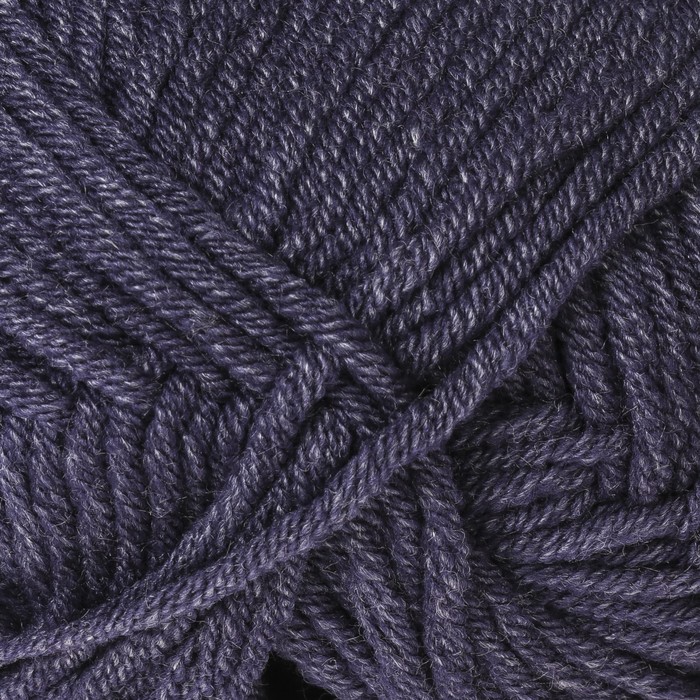 Пряжа "Denim" 60% хлопок, 40% акрил 200м/100гр (11589 т. синий)