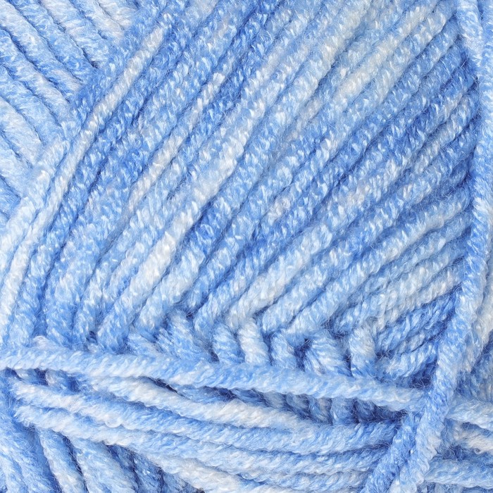 Пряжа "ELIT baby muare" 100% акрил 250м/100г (31706 голубой)