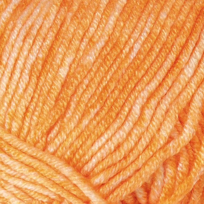 Пряжа "ELIT baby muare" 100% акрил 250м/100г (31766 апельсин)