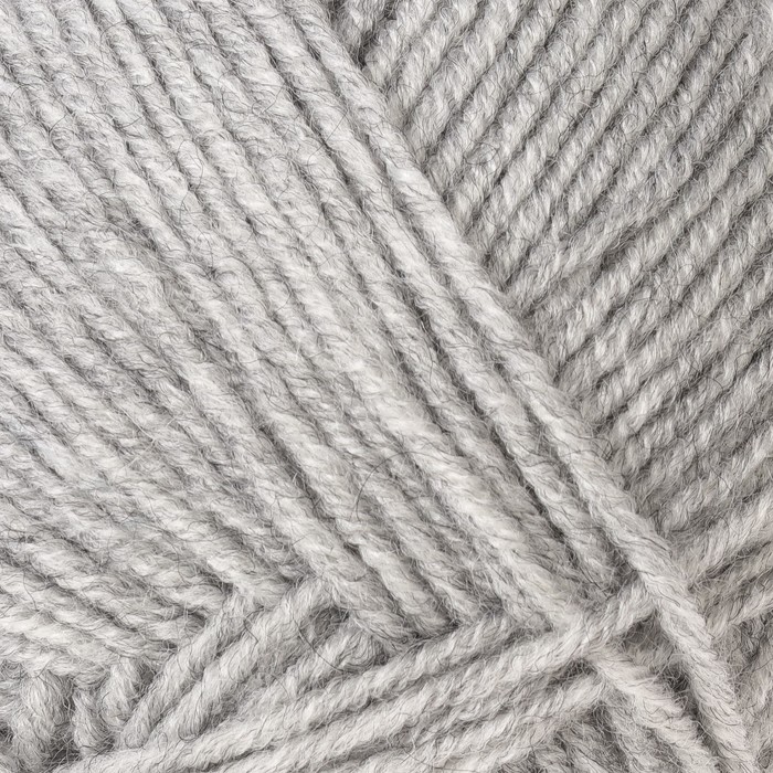 Пряжа "Merino de luxe 50" 49% шерсть, 51% акрил 280м/100г (0282 св. серый)