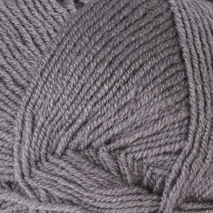 Пряжа "Merino de luxe 50" 49% шерсть, 51% акрил 280м/100г (3088 серый)