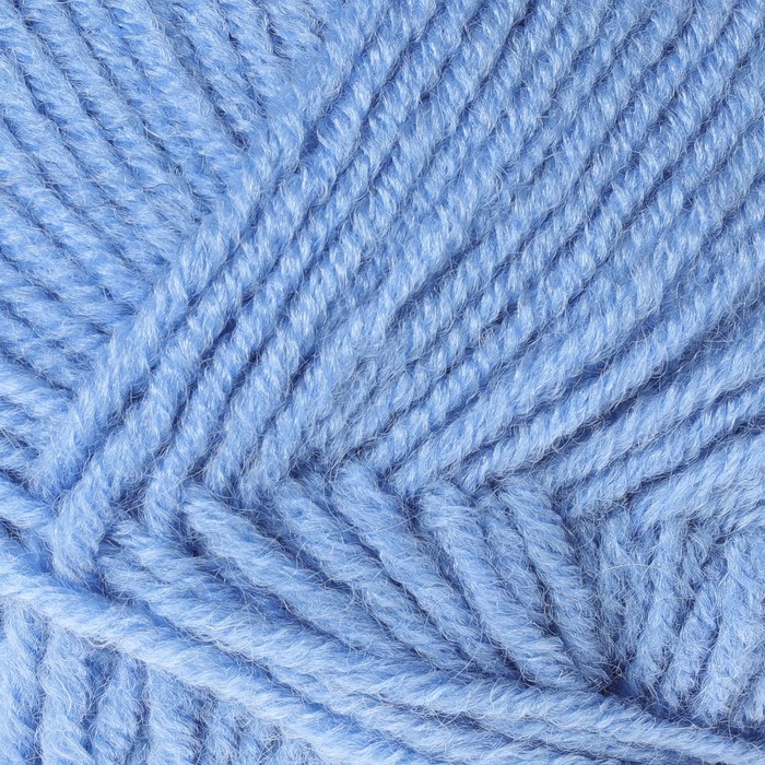 Пряжа "Merino de luxe 50" 49% шерсть, 51% акрил 280м/100г (600 яр. голубой)