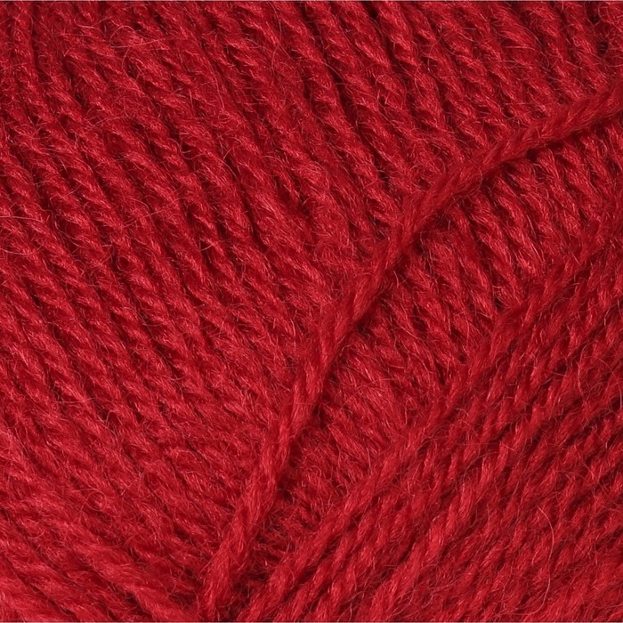 Пряжа "Nakolen 5" 49% шерсть, 51% акрил 500м/100г (1175 т. красный)