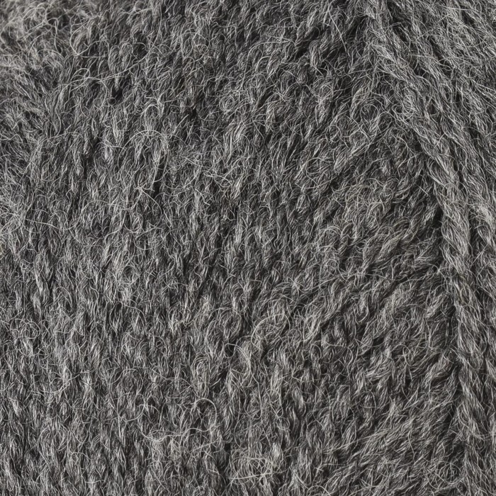 Пряжа "Nakolen 5" 49% шерсть, 51% акрил 500м/100г (193 серый)