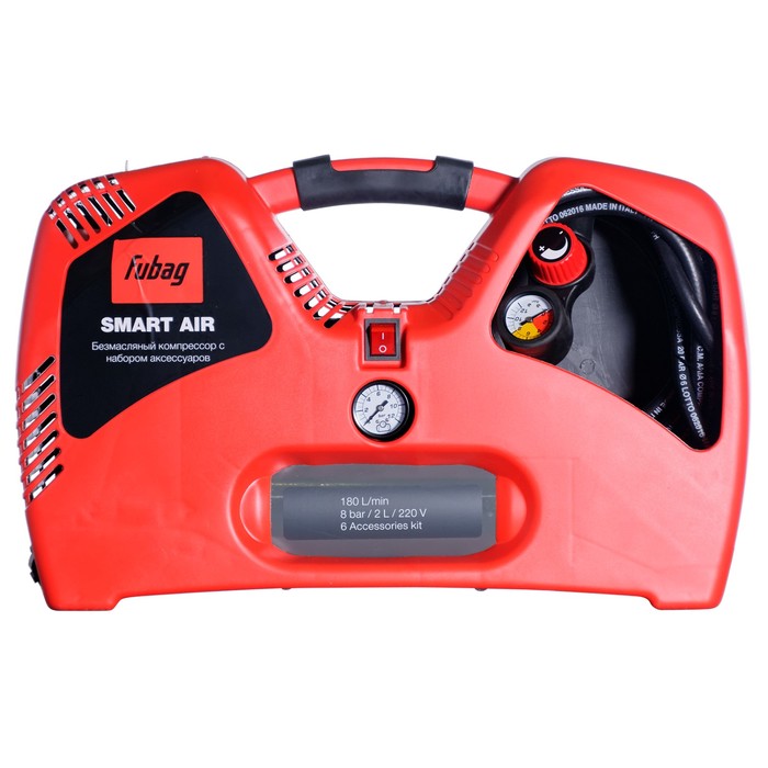 Компрессор FUBAG Smart Air, 180л/мин, 2 л, 8 бар, 1.1 кВт