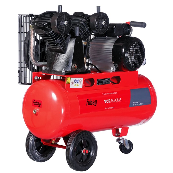 Компрессор FUBAG VCF/50 СM3, 440л/мин, 50л, 10 бар, 2.2 кВт, 220В