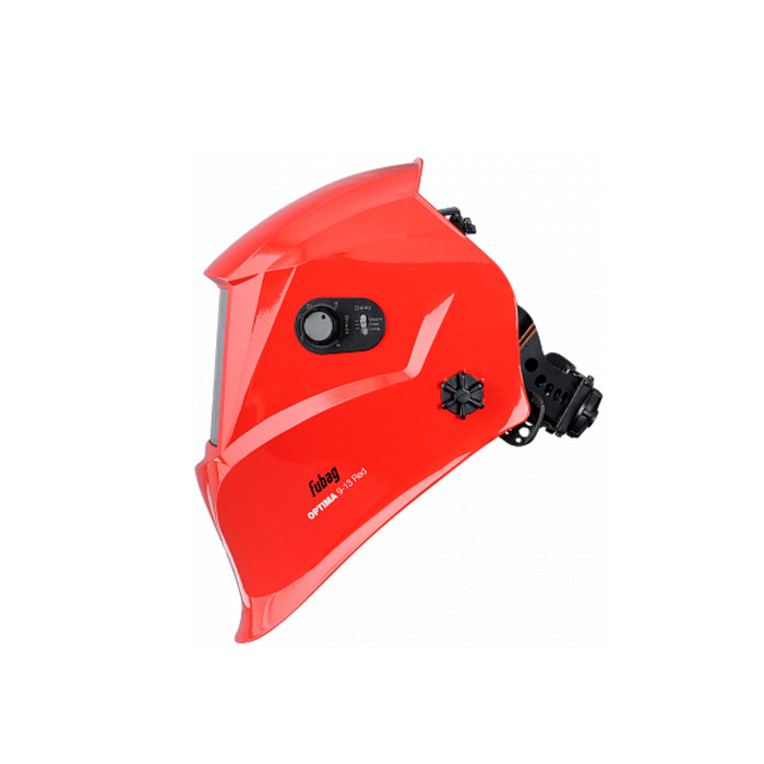 Маска сварщика FUBAG OPTIMA 9.13 RED, тип "Хамелеон", 9-13 DIN, стекло 95 х 36 мм