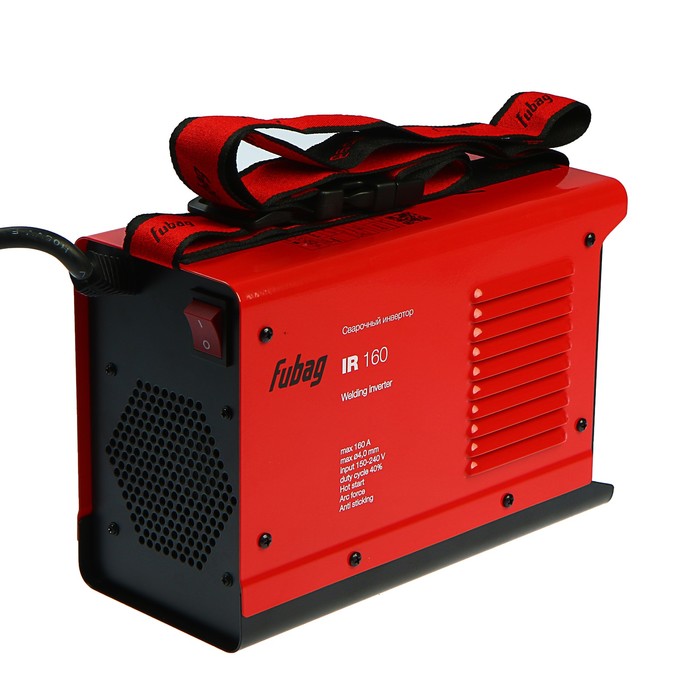 Инвертор сварочный FUBAG IR 160, макс.ток 160А, ПВ 40%, 220В