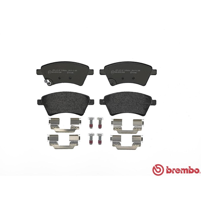 Колодки тормозные BREMBO P23105