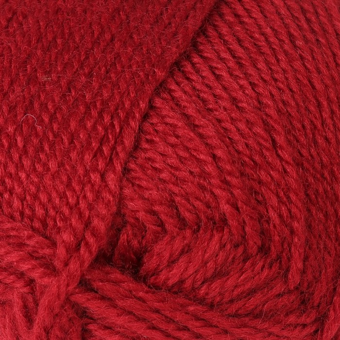 Пряжа "Nakolen" 49% шерсть, 51% акрил 210м/100г (1175 т. красный)