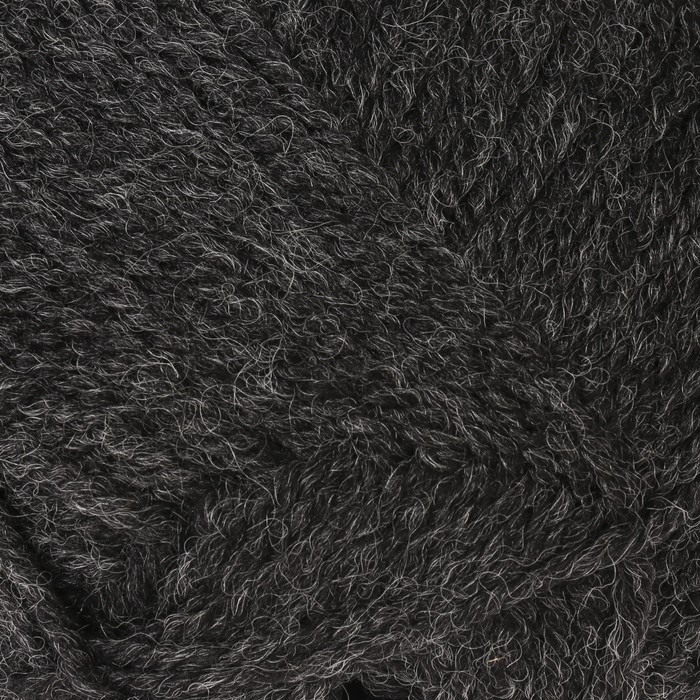 Пряжа "Nakolen" 49% шерсть, 51% акрил 210м/100г (1441 антрацитовый)