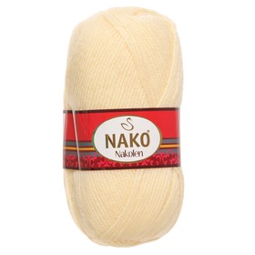 

Пряжа "Nakolen" 49% шерсть, 51% акрил 210м/100г (256 бежевый)