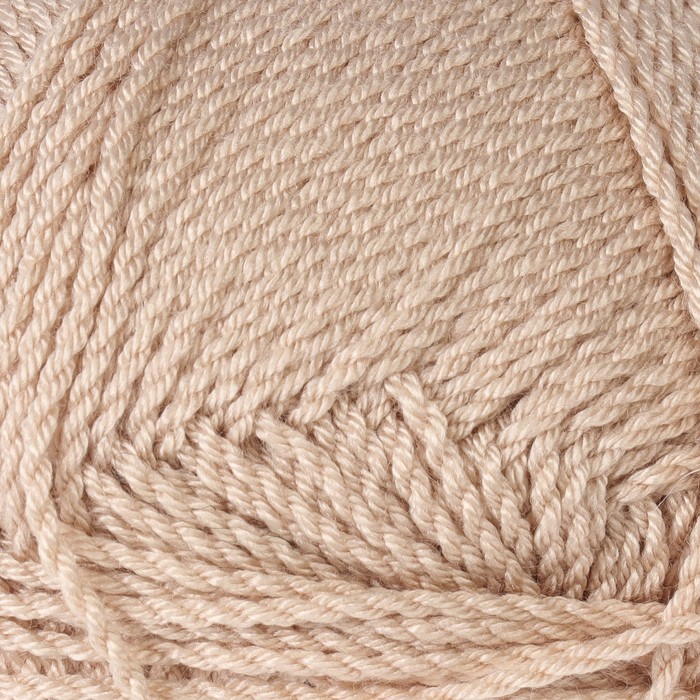 Пряжа "Pirlanta Wayuu" 100% микроакрил 350м/100гр (2250 бежево-розовый)