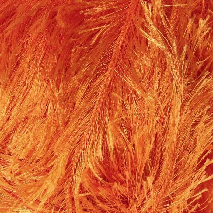 Пряжа "Rain" 100% полиэстер 140м/100г (3166 оранжевый)