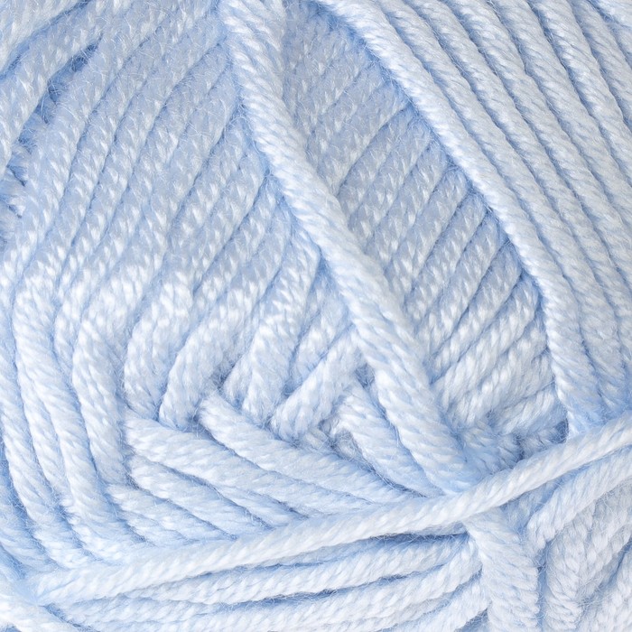 Пряжа "Saten 50" 100% микроакрил 115м/50гр (1820 светло-голубой)