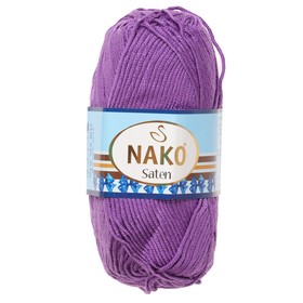 

Пряжа "Saten 50" 100% микроакрил 115м/50гр (187 фиолетовый)