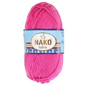 

Пряжа "Saten 50" 100% микроакрил 115м/50гр (3658 розовое лето)