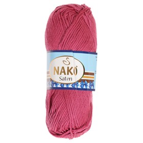 

Пряжа "Saten 50" 100% микроакрил 115м/50гр (6578 тёмно-розовый)