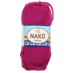 

Пряжа "Saten 50" 100% микроакрил 115м/50гр (6964 кольчатый)