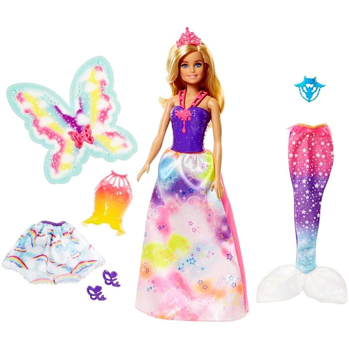 Кукла Barbie "Сказочная принцесса, фея, русалка", МИКС