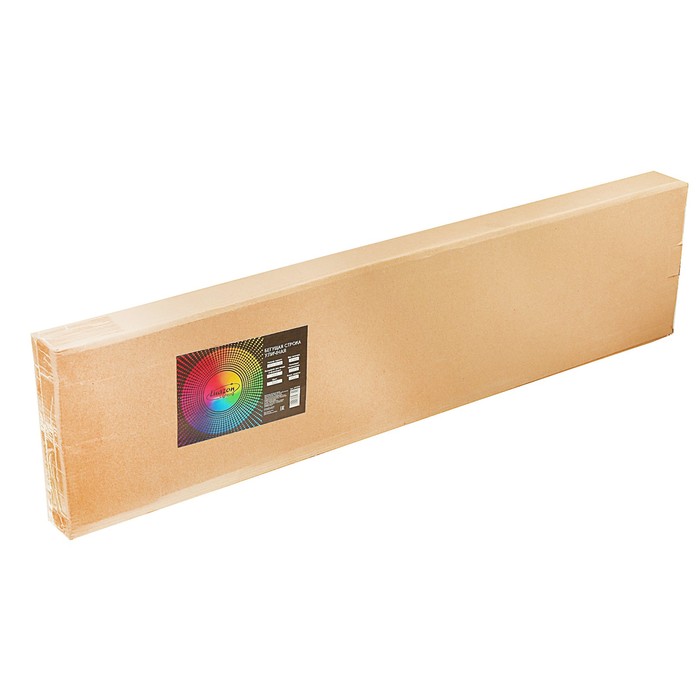 Бегущая строка уличная 80 х 16 см, шаг светодиода P4, IP65, 220V, USB, Полноцветная RGB