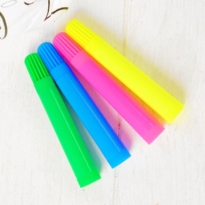 Игрушка-раскраска "Динозавр", маркеры 4 цвета, смываются водой