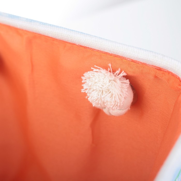 Корзина для хранения 40х30х27 см большая, цвет МИКС