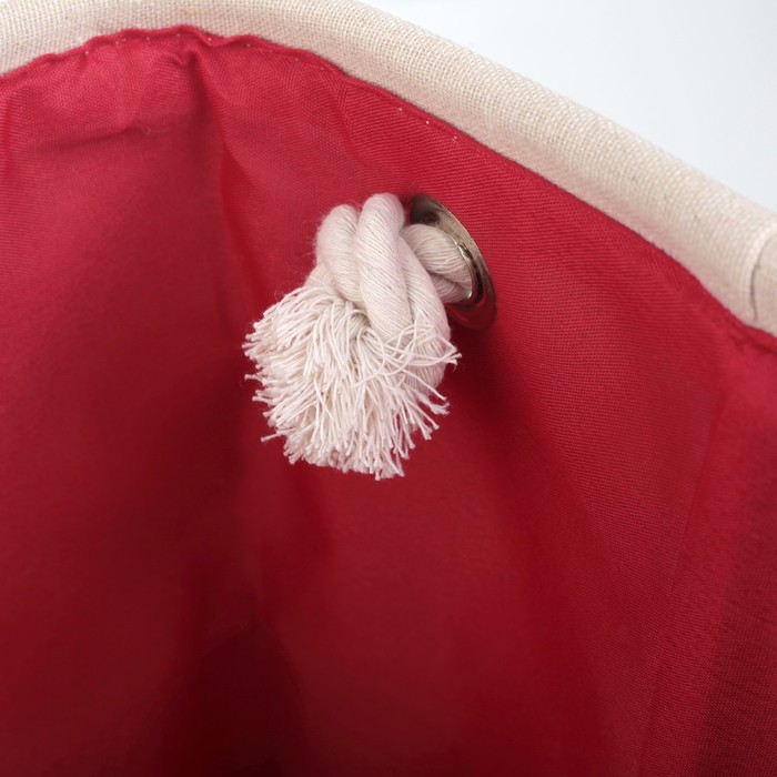 Корзина для хранения 40х30х27 см большая, цвет МИКС