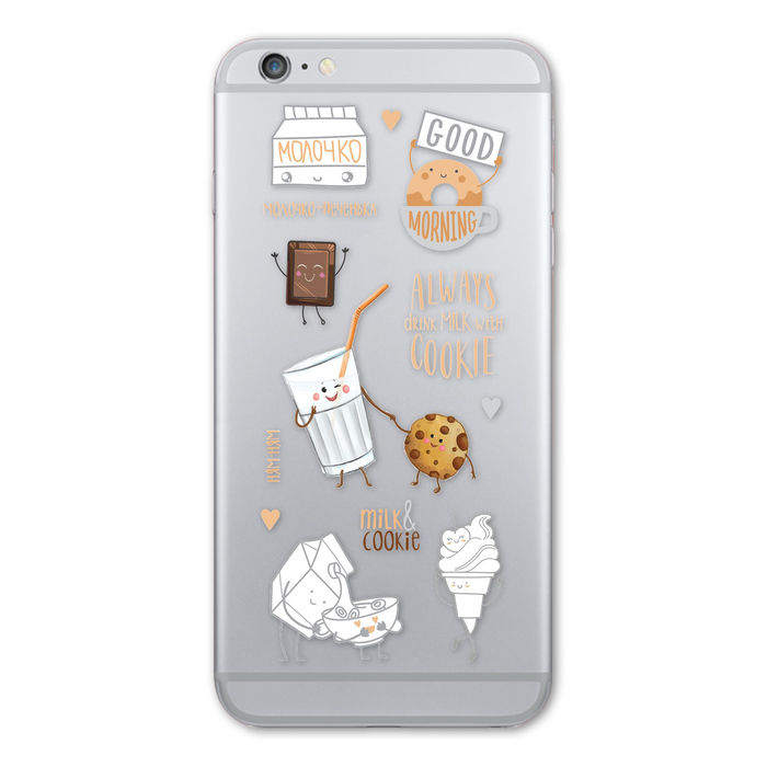 Наклейка для телефона Milk&Cookie, 9 х 17 см
