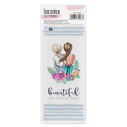 Наклейка для телефона Forever beautiful, 9 х 17 см