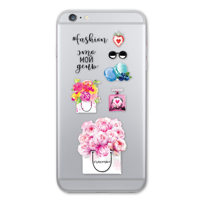 Наклейка для телефона #Fashion, 9 х 17 см