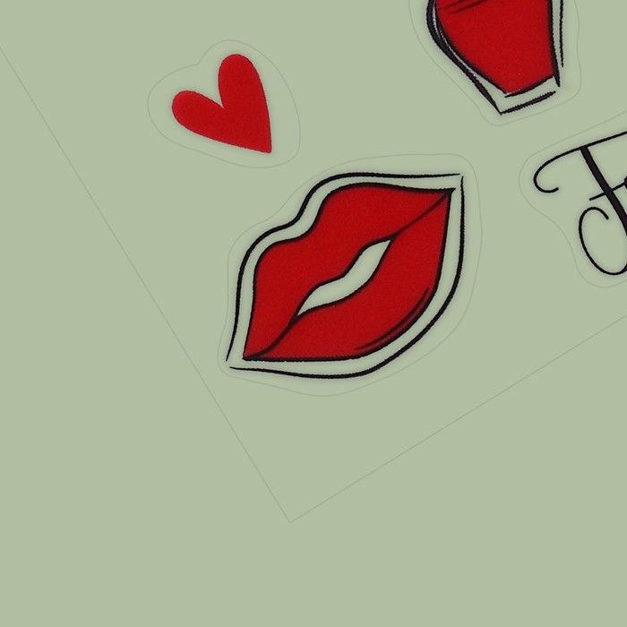 Наклейка для телефона #mystyle, 9 х 17 см