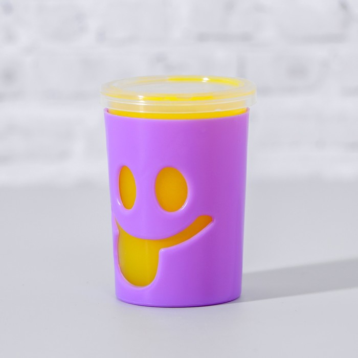 Лизун "Веселый бочонок", цвета МИКС