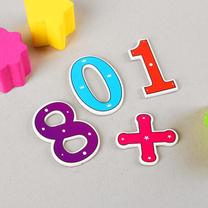 Набор развивающих магнитов "Цифры"