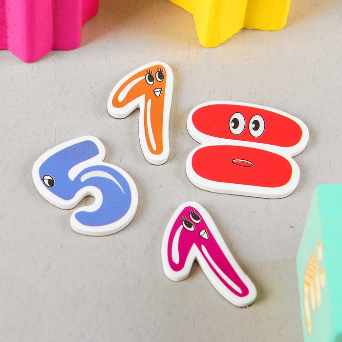 Набор развивающих магнитов "Цифры"