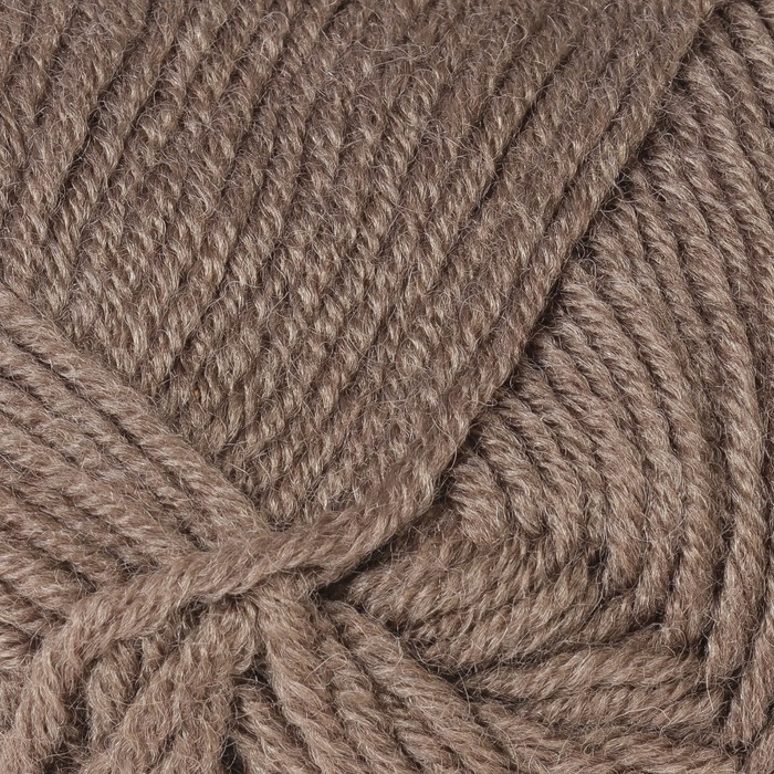 Пряжа "Superlambs special" 49% шерсть, 51% премиум акрил 200м/100гр (5225 серо-коричневый)