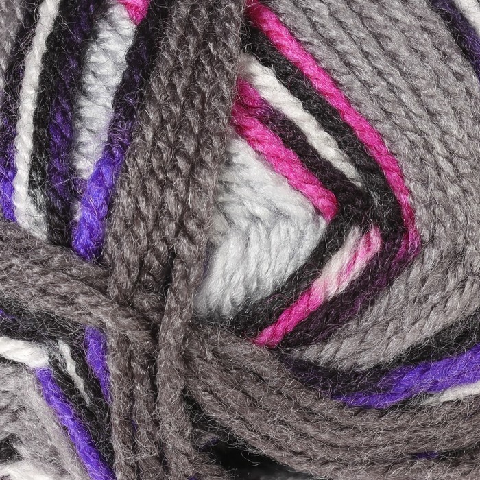 Пряжа "Vizon Anatolia" 100% акрил 210м/100г (80738 принт)