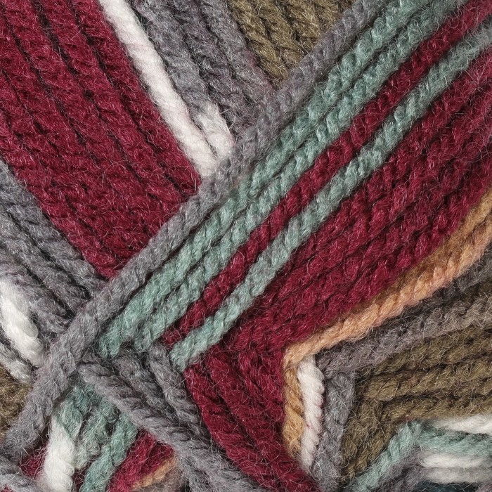 Пряжа "Vizon Anatolia" 100% акрил 210м/100г (81327 принт)