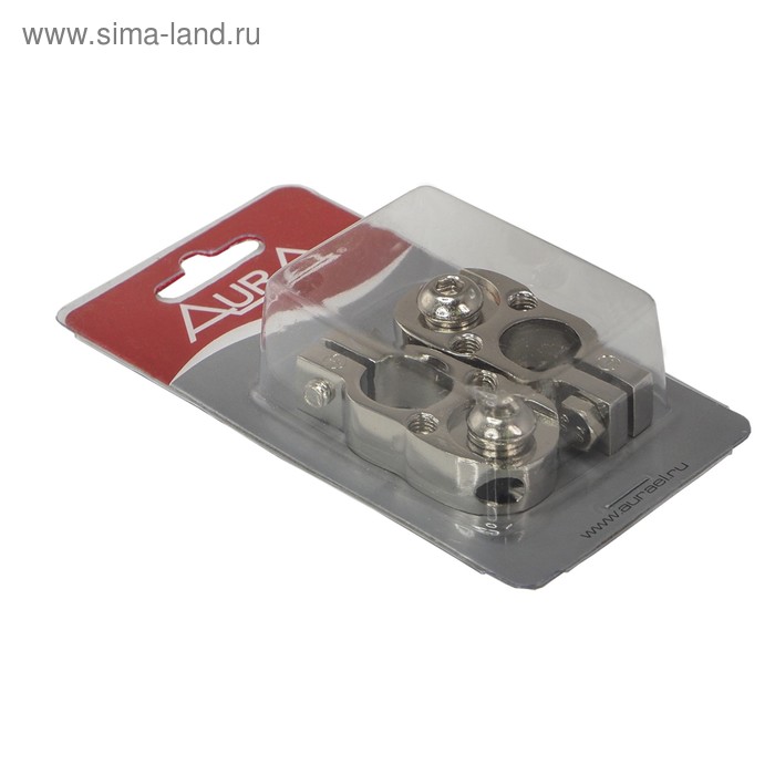 

Клемма аккумуляторная AURA BTG-1028, 1x8-0 Ga, 2x8 Ga