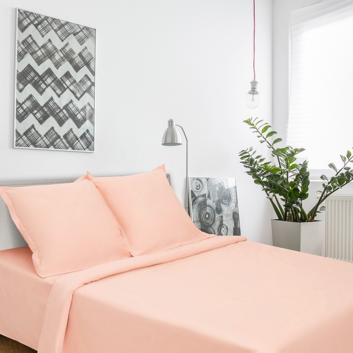 Постельное бельё "Этель" Розовая колыбельная дуэт 143х215-2 шт, 220х240, нав. 70х70-2шт, сатин 128 гр/м2